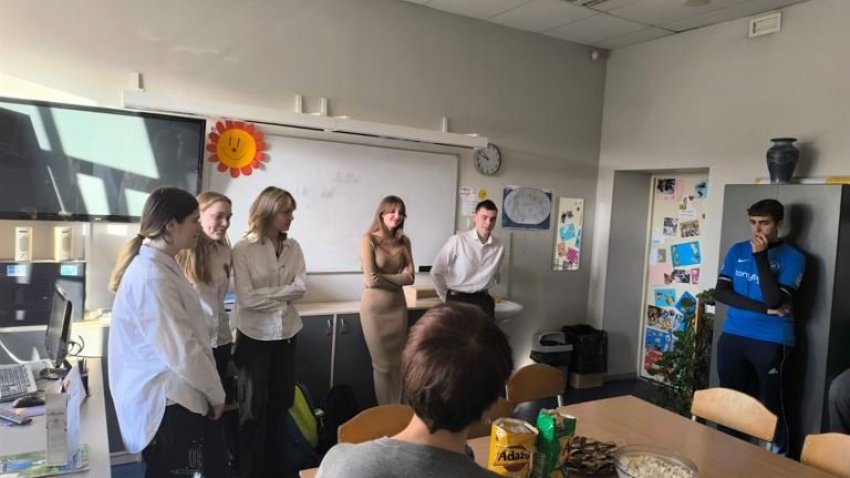 Itāļu skolēni Teikā - Erasmuss+ projekts