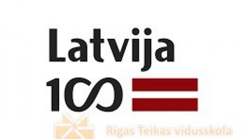 „100 jautājumi un 100 atbildes Latvijas simtgadei”