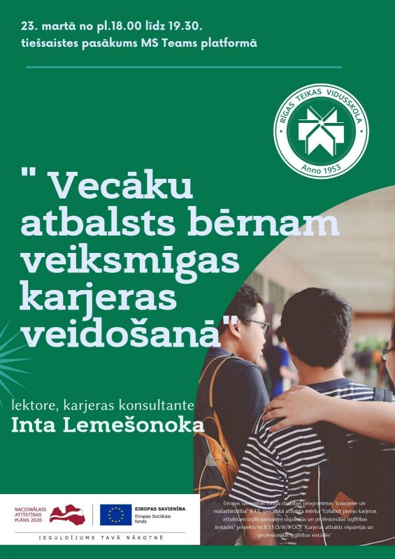 KAA pasākums vecākiem