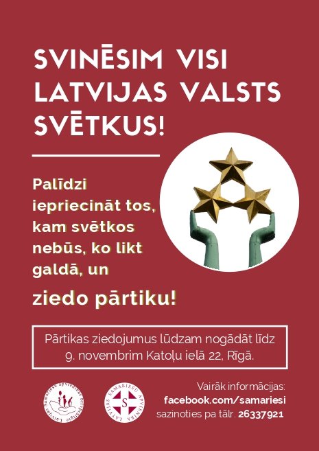 „Svinēsim VISI Latvijas valsts svētkus!”