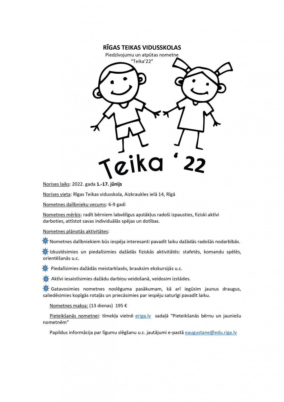 ,,Teika 22”!