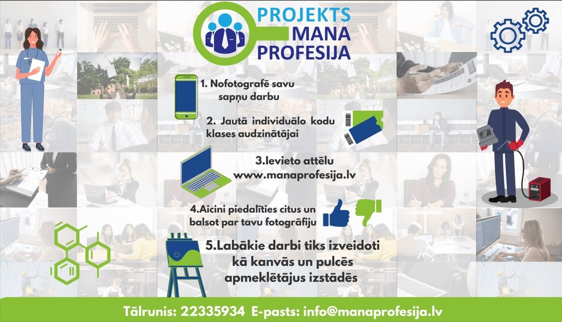 Projekts "Mana Profesija"