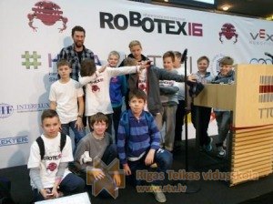 Robotikas pulciņa dalība Robotex 2016