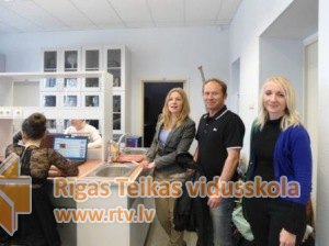 Viesi no Grieķijas un Francijas Rīgas Teikas vidusskolā