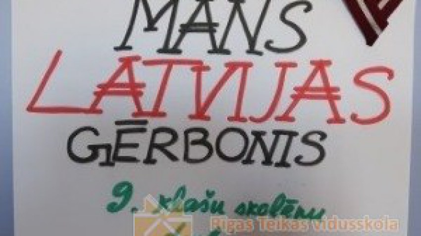 "Mans Latvijas ğerbonis"